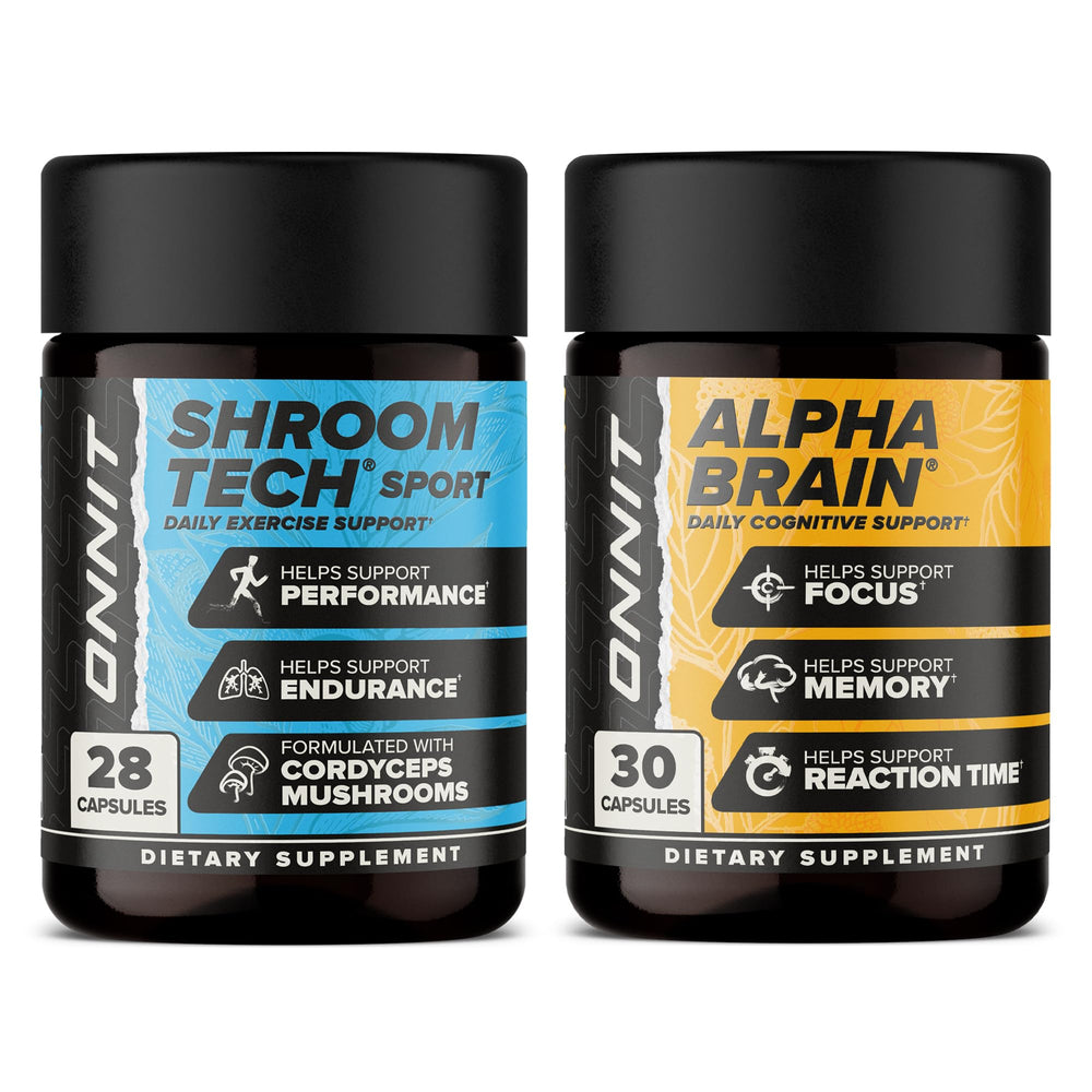 ONNIT Alpha Brain bottle ready for focused study