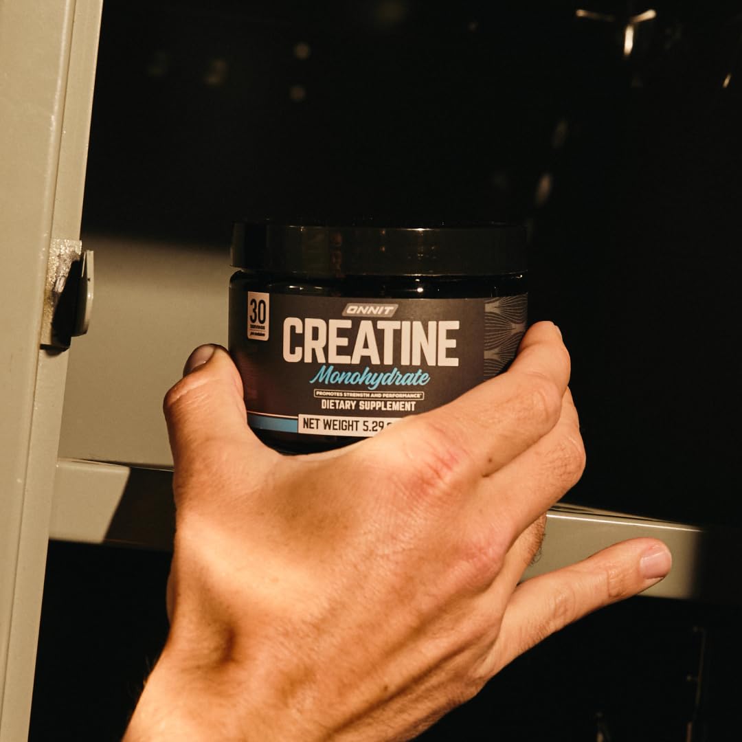 ONNIT Creatine monohydrate powder texture close-up