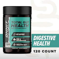ONNIT Total Gut Health enzyme blend highlights macro digestion
