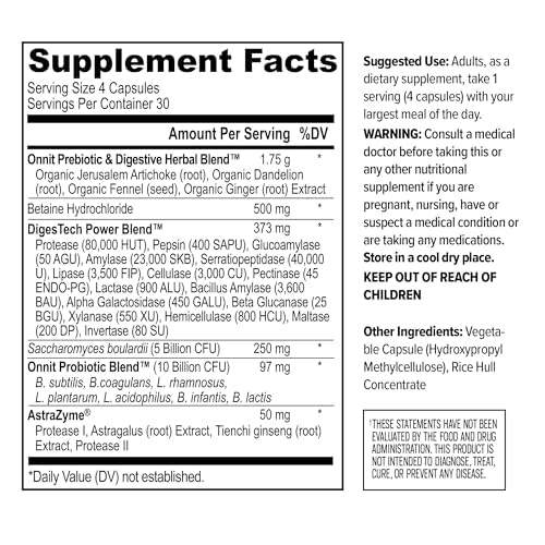 ONNIT Total Gut Health probiotic blend supports gut balance