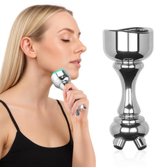 ONUEMP fascia massage tool with 2-head cup for facial use improves skin texture.