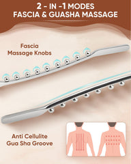 ONUEMP gua sha stick with ergonomic handle for comfortable grip
