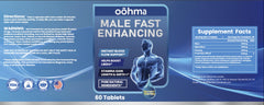 Oohma packaging displays third-party testing badge.