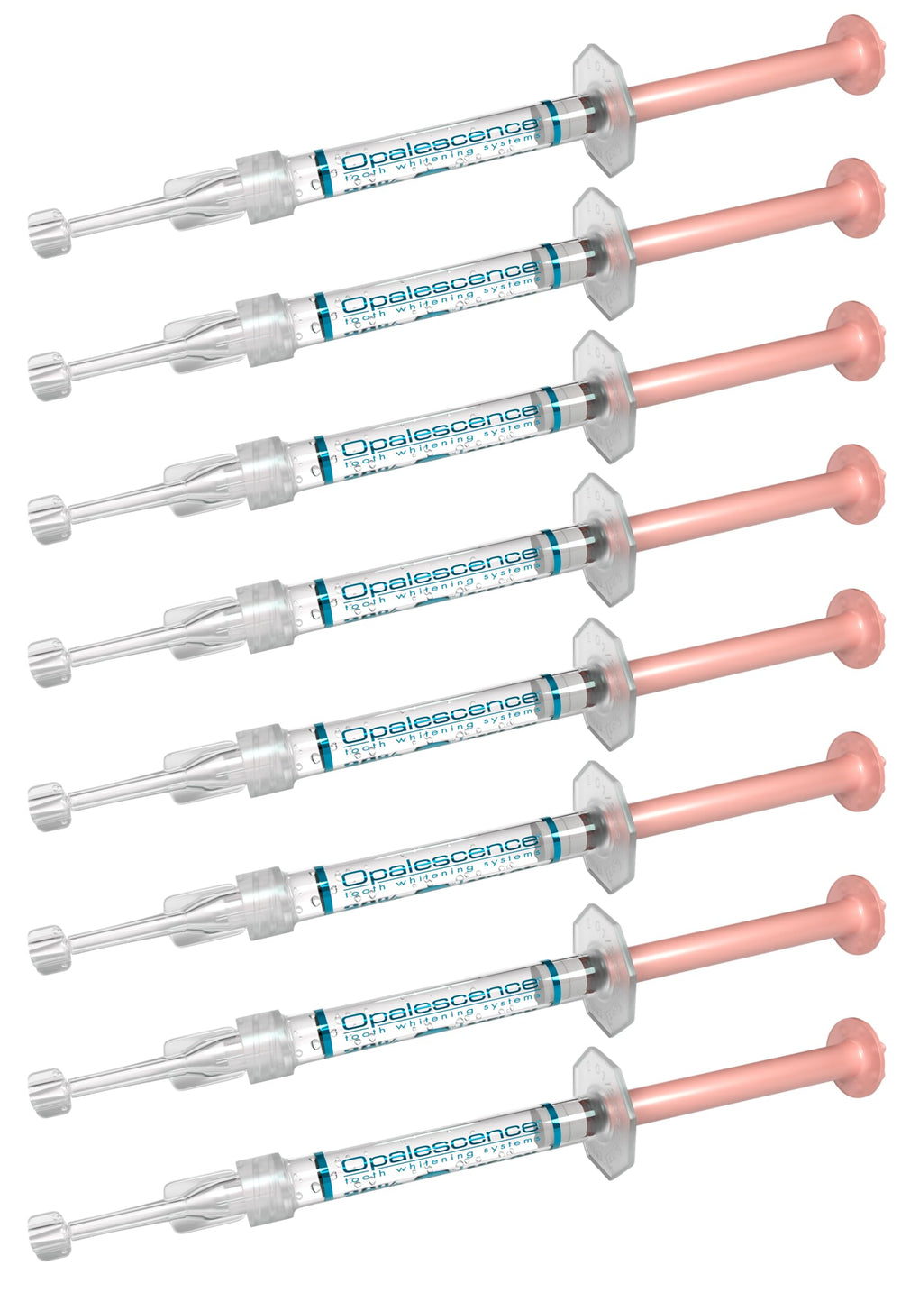 Opalescence 35% PF gel syringes in melon flavor for at-home whitening.