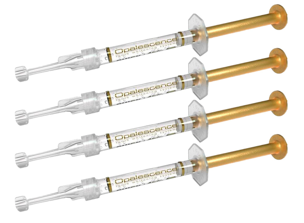 Opalescence 45 percent refill syringes packaging for at-home whitening convenience
