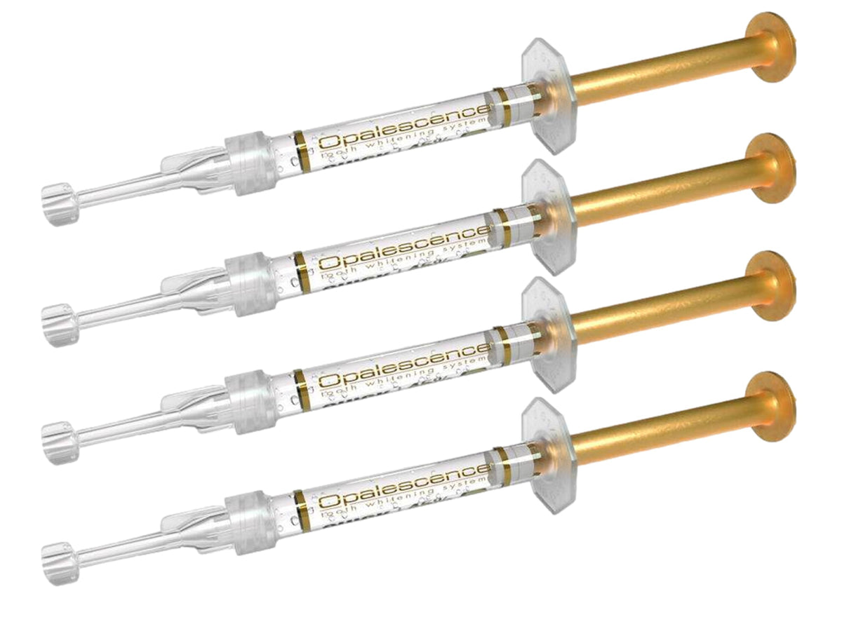 Opalescence 45 percent refill syringes packaging for at-home whitening convenience
