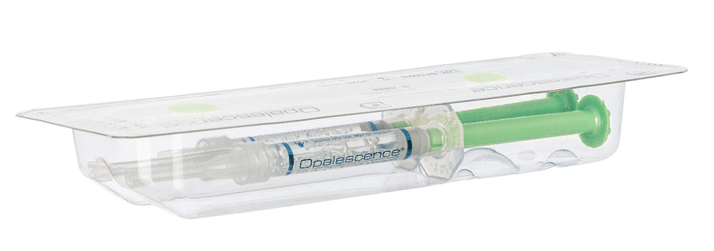 At-home whitening setup with Opalescence kit for DIY routines