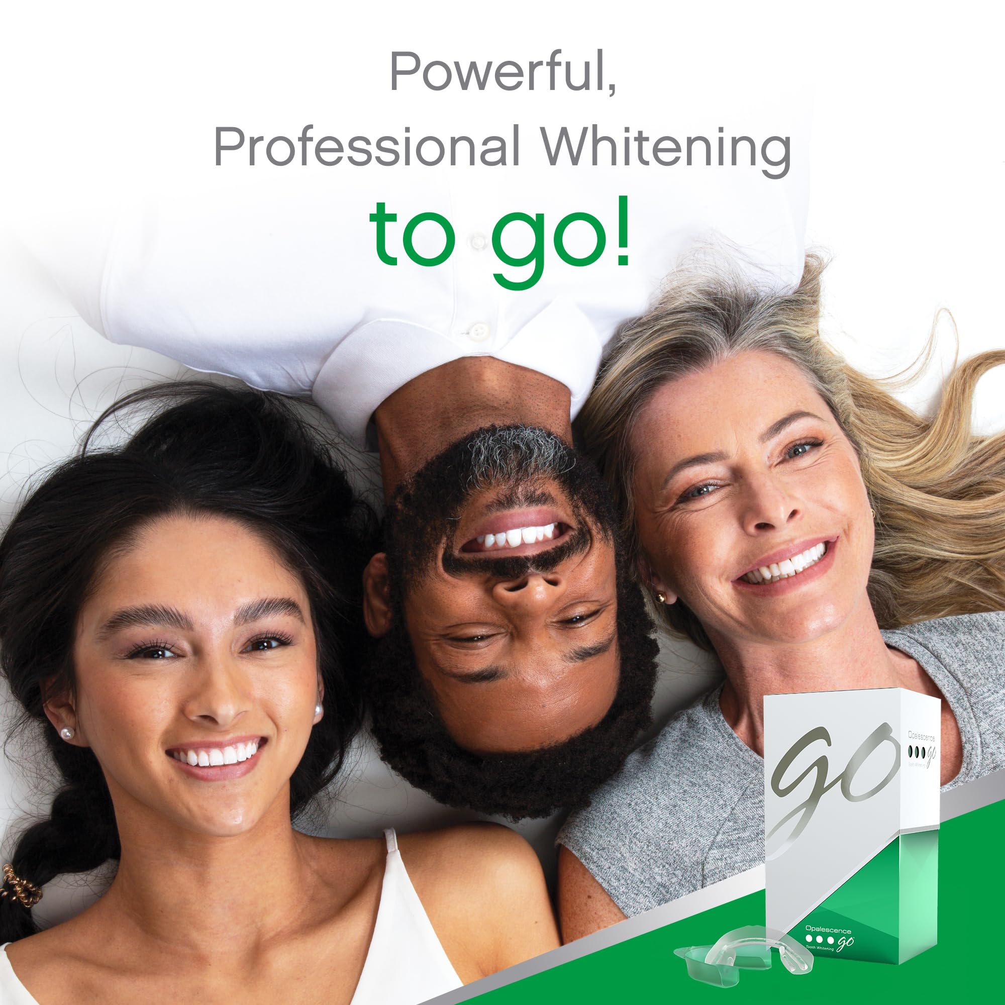 Instruction card included with Opalescence Go 15% Mint whitening kit