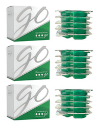 Opalescence Go 15% Mint trays ready for at-home whitening sessions
