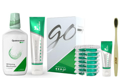 Opalescence Go tray close-up for at-home whitening without extra devices.