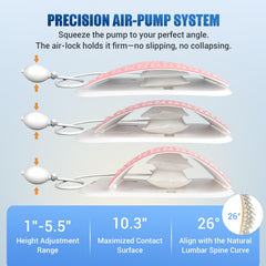 OPDEKEHA Adjustable arch lumbar stretcher in use
