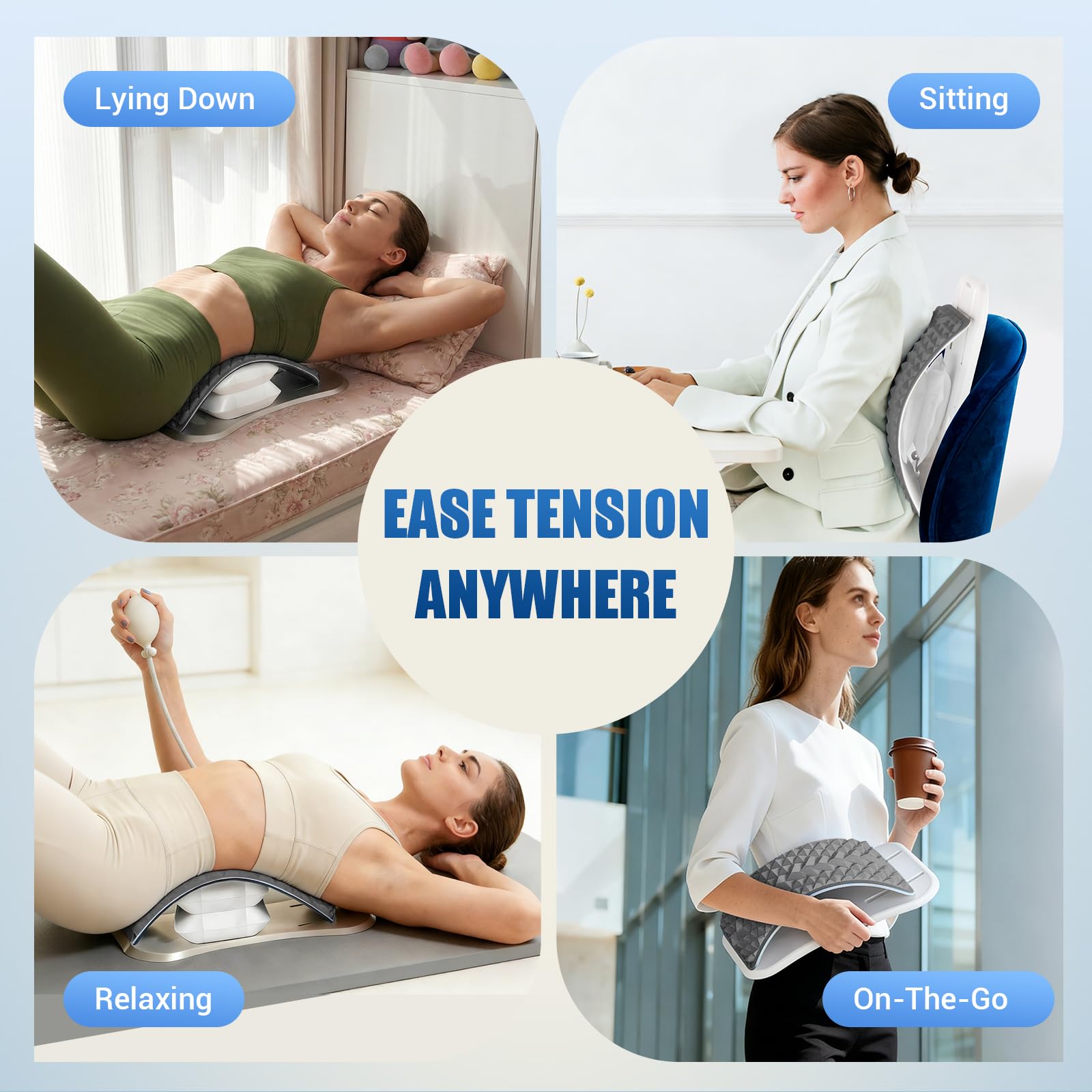 OPDEKEHA Daily-Use Lumbar Board supports routine posture and flexibility