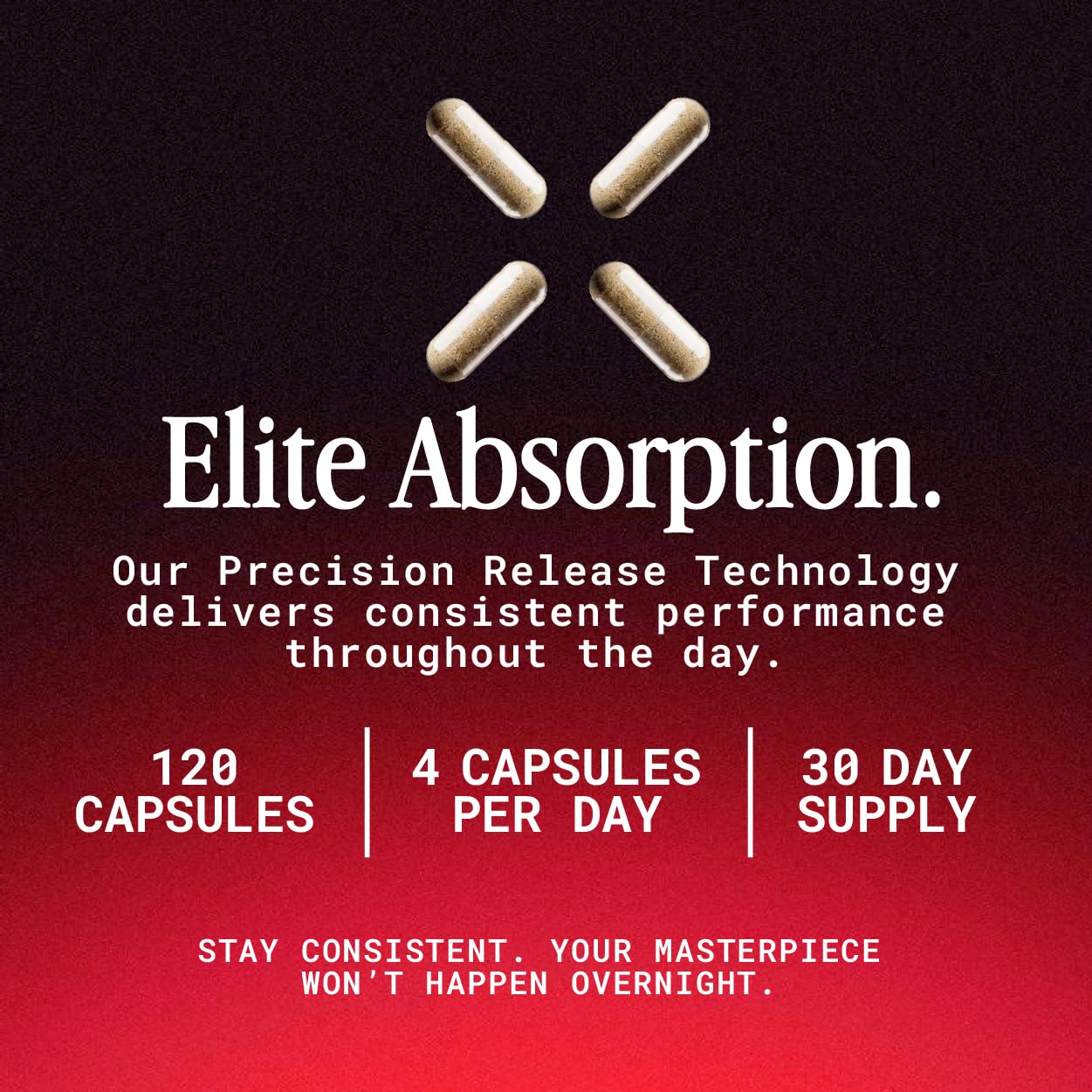 OPEN Essentials BioPerine-enhanced formula bottle boosts absorption.
