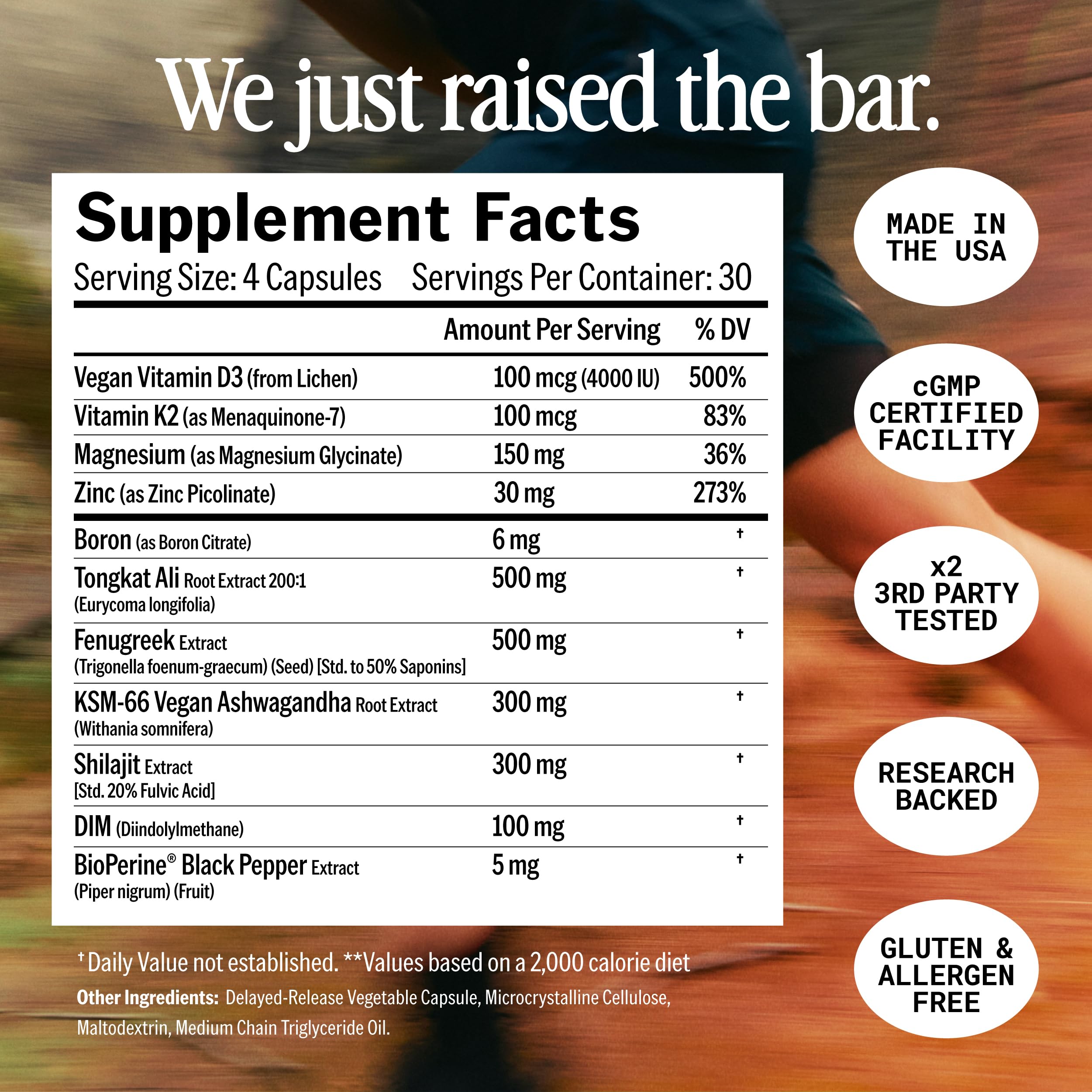 OPEN Essentials DRcaps delayed-release capsules for better absorption.