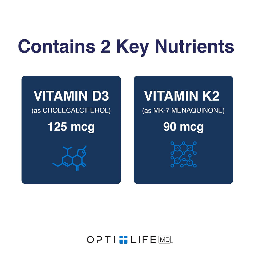 Opti Life MD D3/K2 jar with ergonomic grip for everyday use.