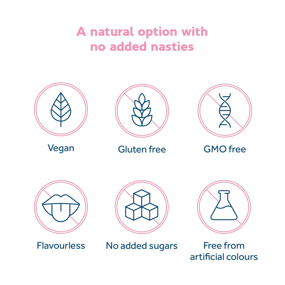 Optibac One Week Flat label detail, highlights 5 Billion CFU per sachet and vegan ingredients.