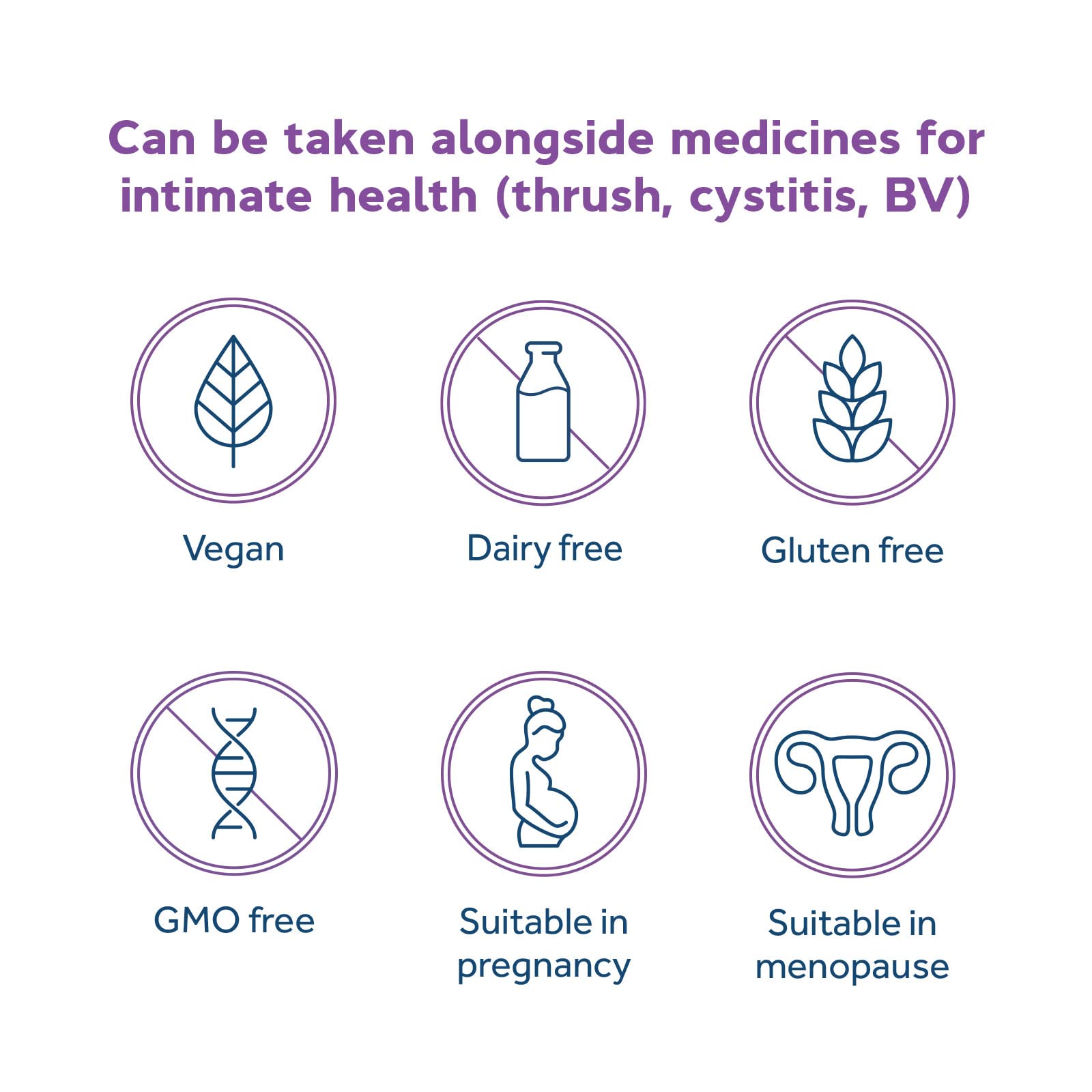 Optibac Probiotics for Women capsules poured out, highlighting easy daily dosing.