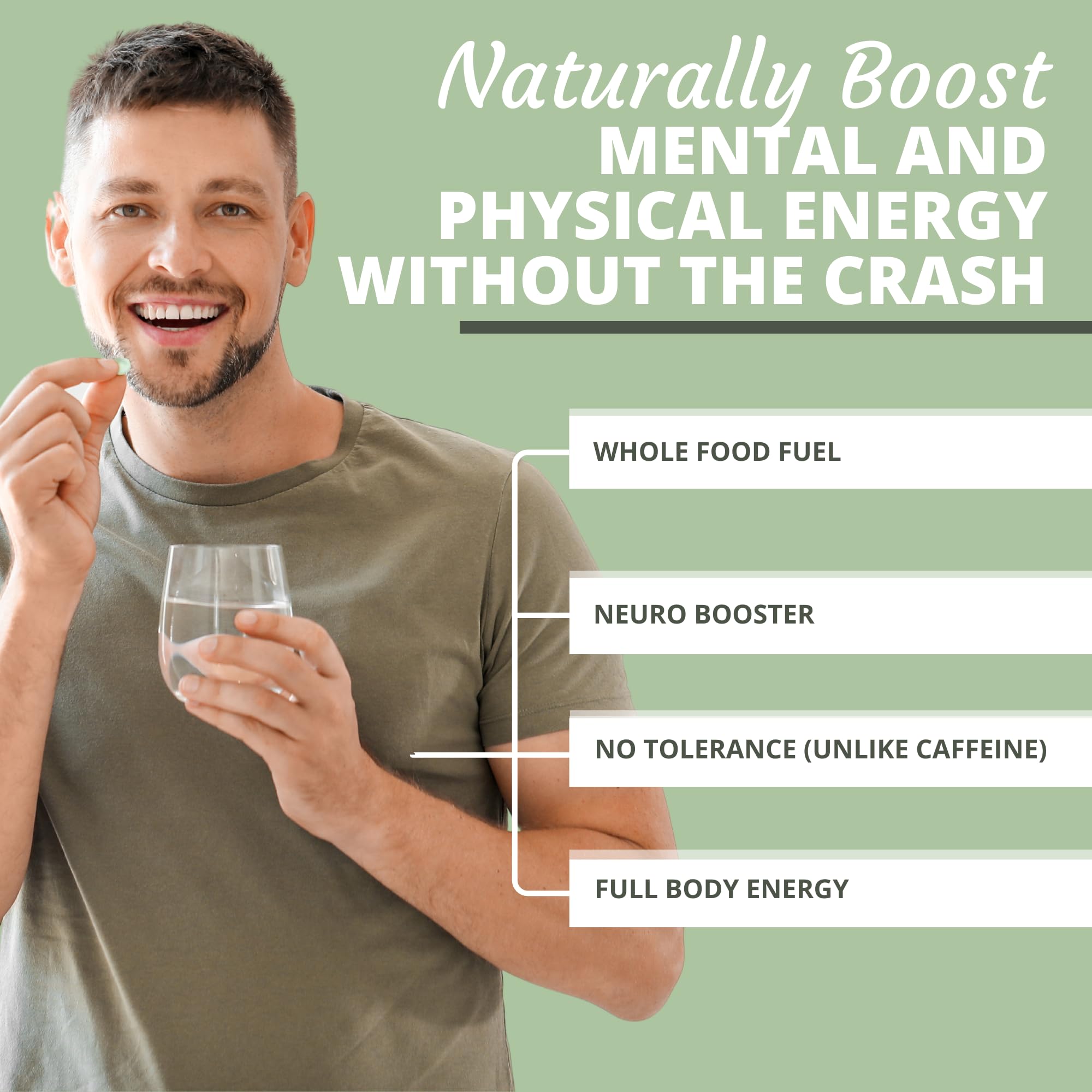 Optimal Health Systems B Awake capsules close-up showing smooth texture