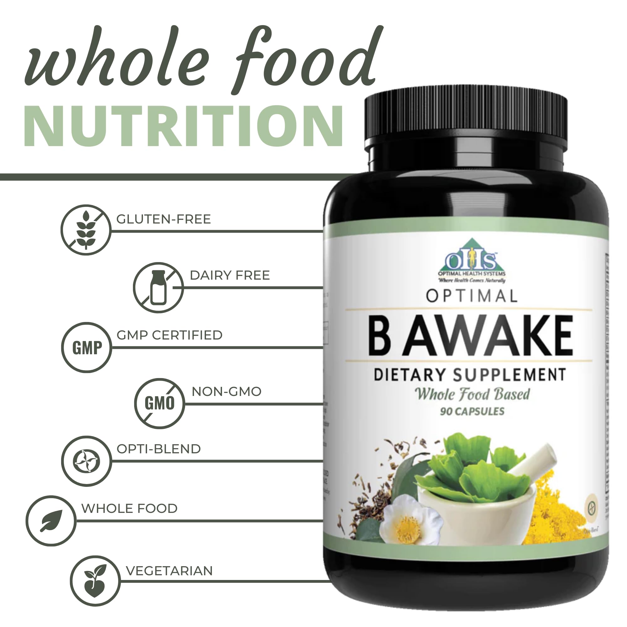 Morning desk setup with B Awake for an energy boost