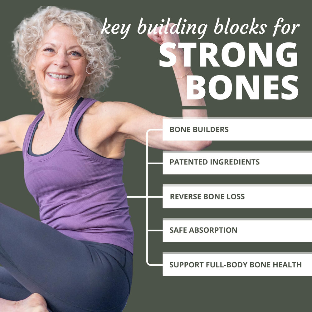 Optimal Health Systems BonePlus ipriflavone ingredient panel suggesting bone support potential