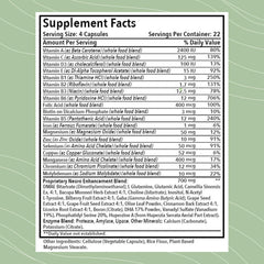 Optimal Health Systems Brain capsules closeup for daily cognitive support