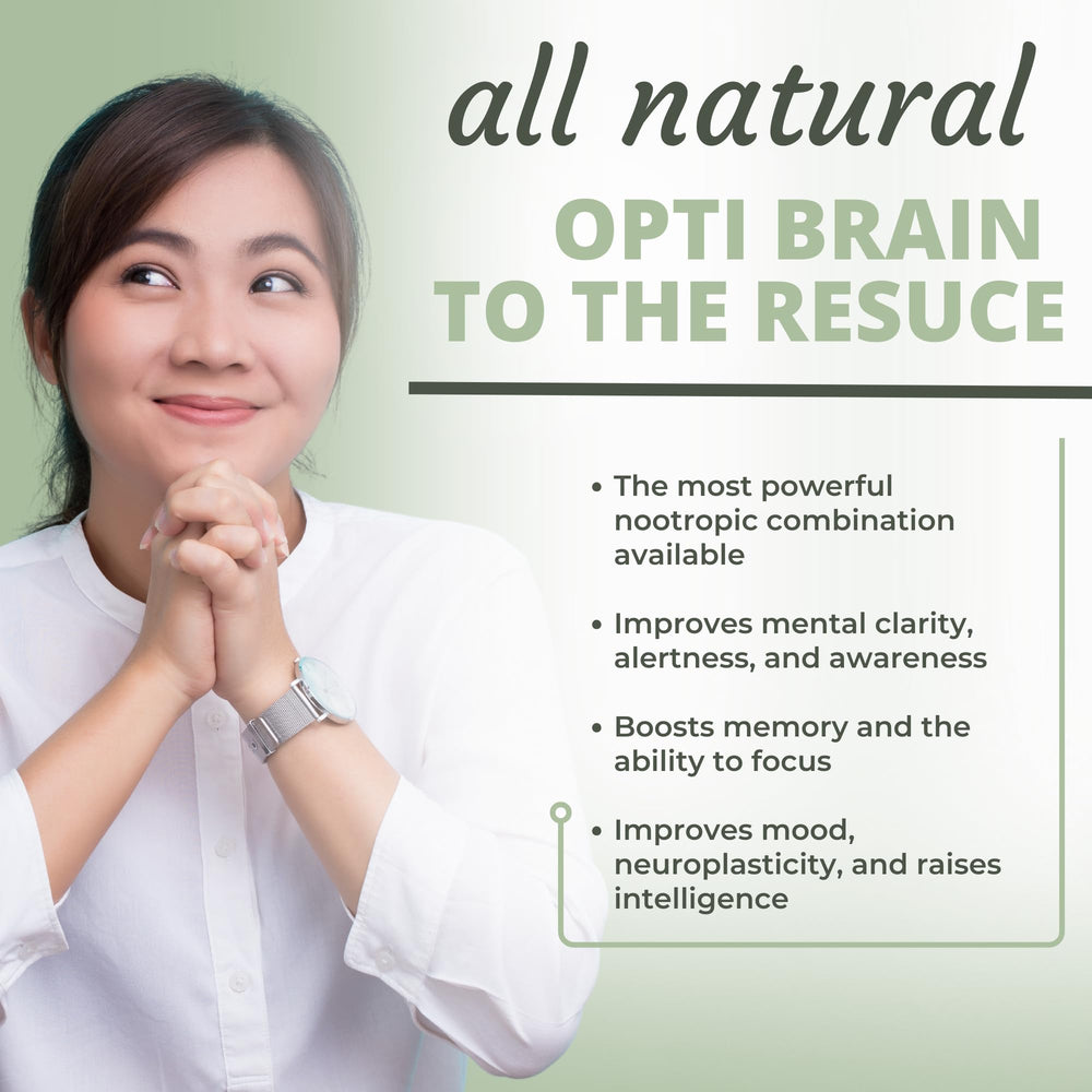 Optimal Health Systems Brain daily use setup suggesting consistent cognitive support