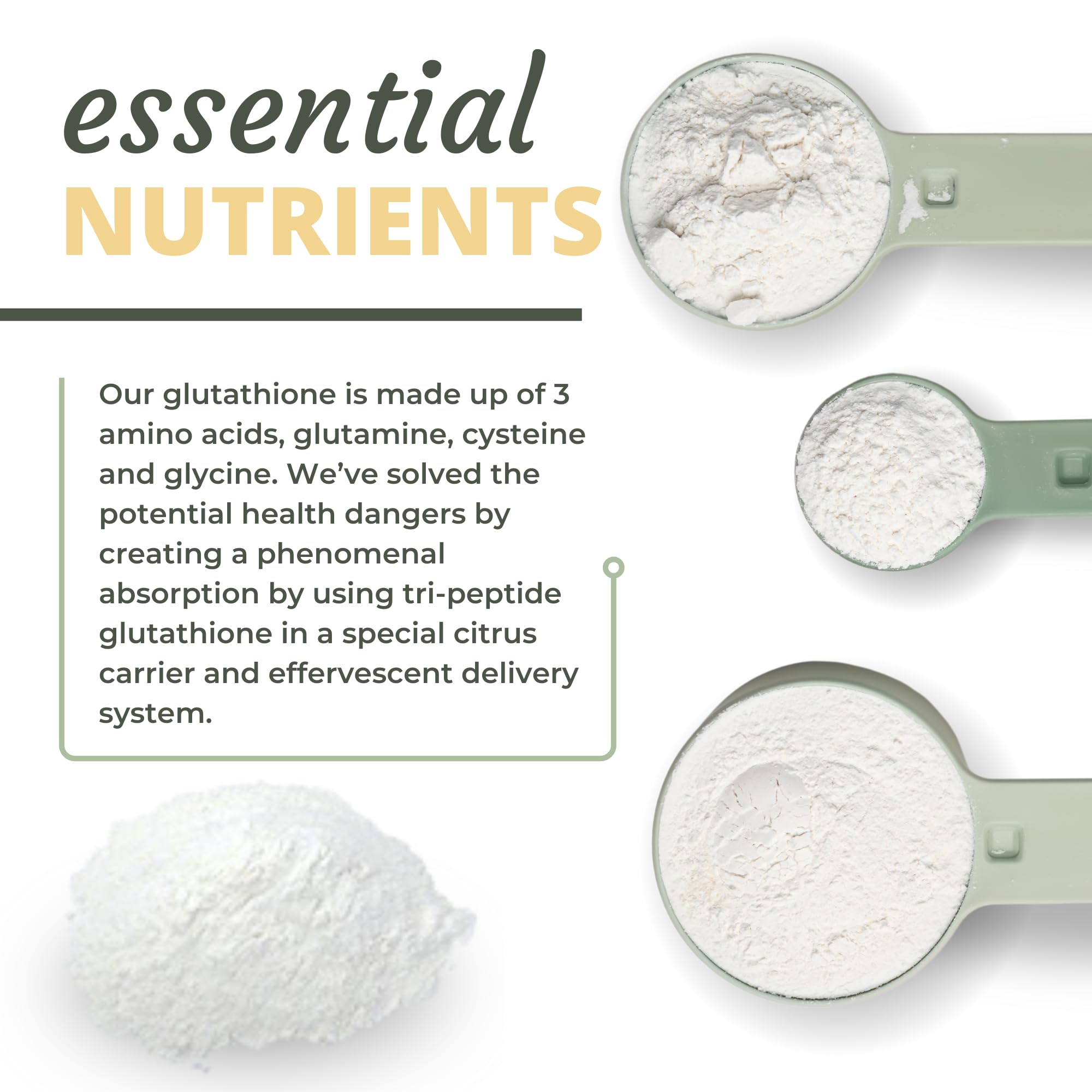 Optimal Health Systems Essential Glutathione dissolved in water shows activation
