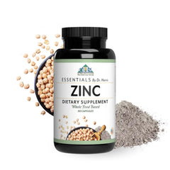 Optimal Health Systems Essential Zinc bottle for daily wellness support