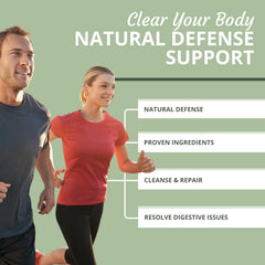 Capsules close-up highlighting the enzyme blend for digestion.