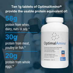 OptimalAmino flavor variety display offering tasty options for routine supplementation