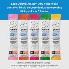 OptimalAmino NSF Certified for Sport logo signals trusted quality