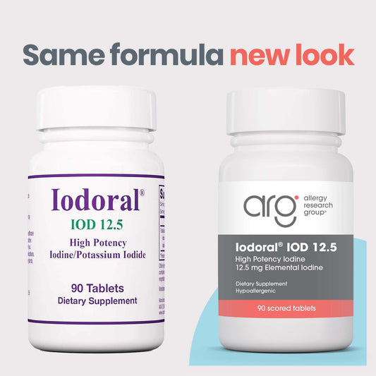 Optimox Iodoral bottle front shows packaging and dosage details for easy daily use of iodine.