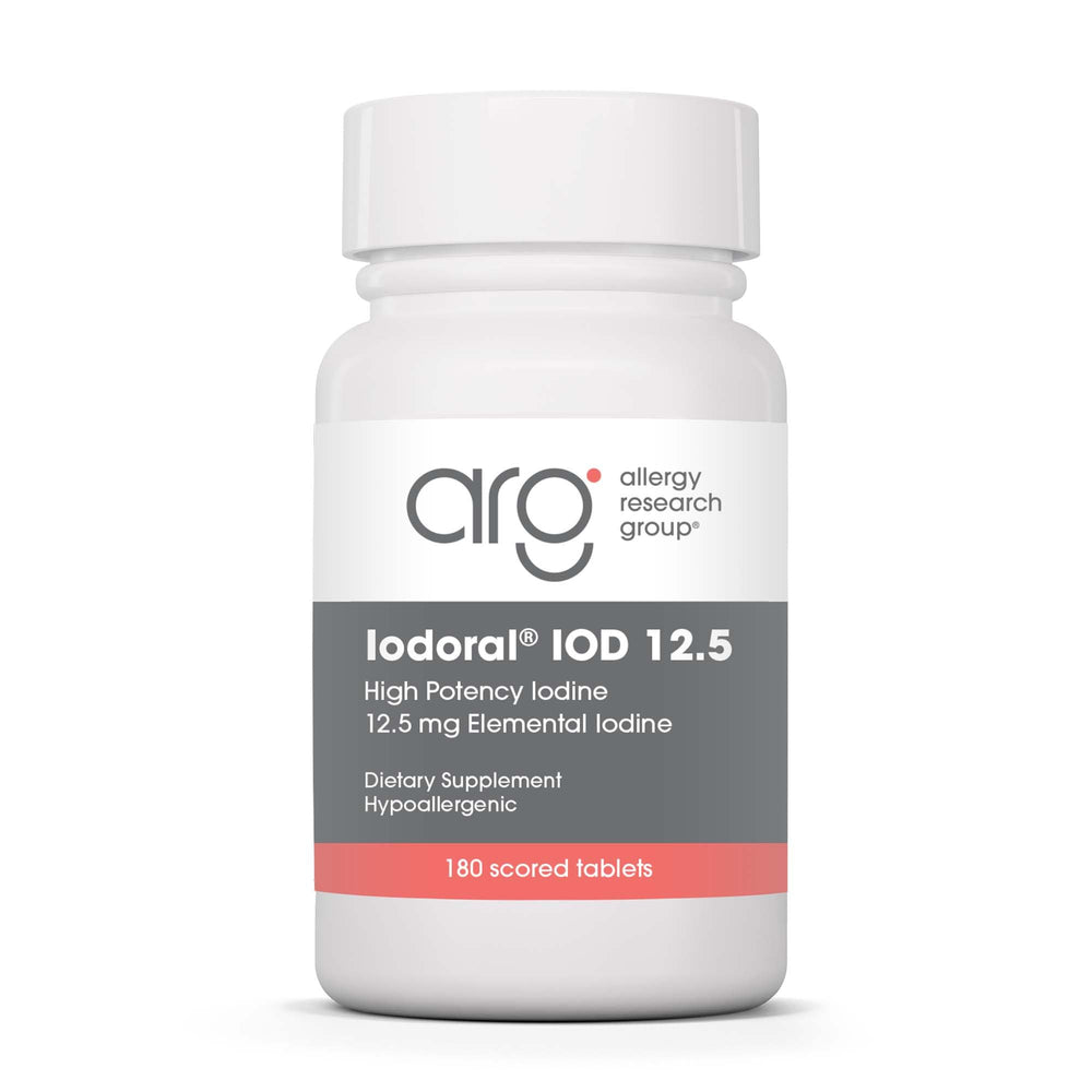 Optimox Iodoral bottle with pills for thyroid support and energy