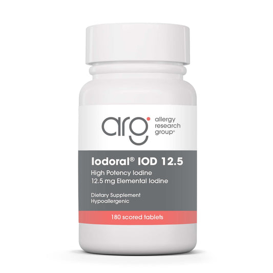 Optimox Iodoral bottle with pills for thyroid support and energy
