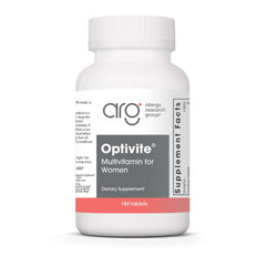 Optimox Optivite PMS bottle front promotes hormone support for women.