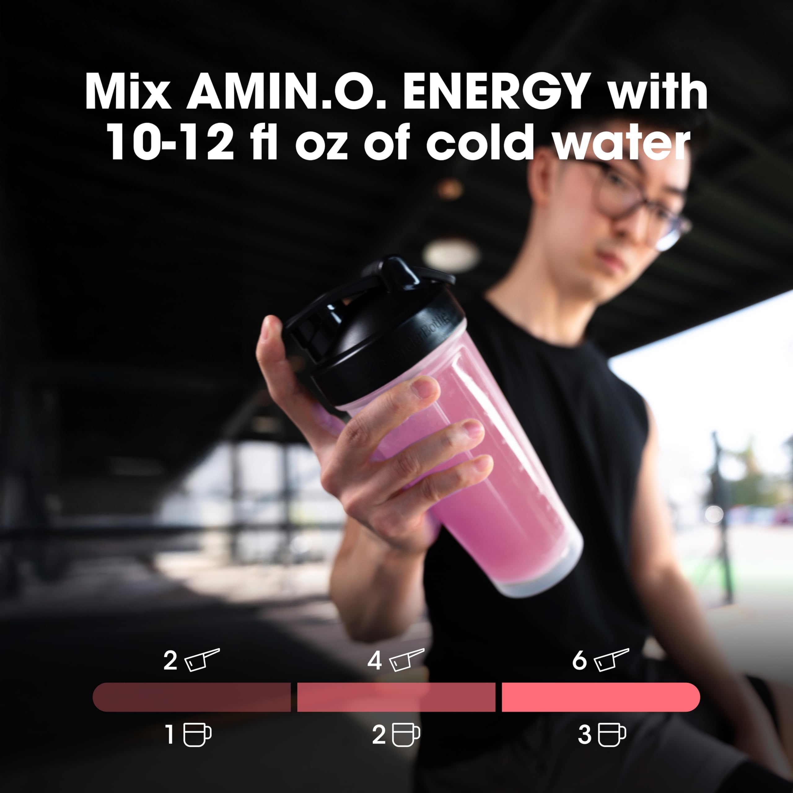 Optimum Nutrition Amino Energy Plus Focus L-theanine illustration for mood support.