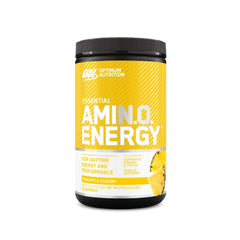 Optimum Nutrition Essential Amino Energy powder being mixed in a glass