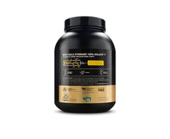 Optimum Nutrition Gold Standard Isolate banned-substance test seal assuring quality.
