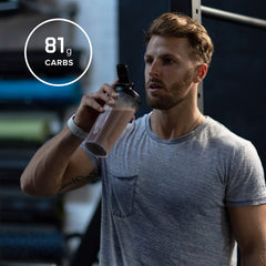 Measured portion scoop beside bottle highlights precise serving for calorie control.