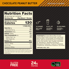 Optimum Nutrition Gold Standard whey mixing glass enables rapid post-workout shakes.