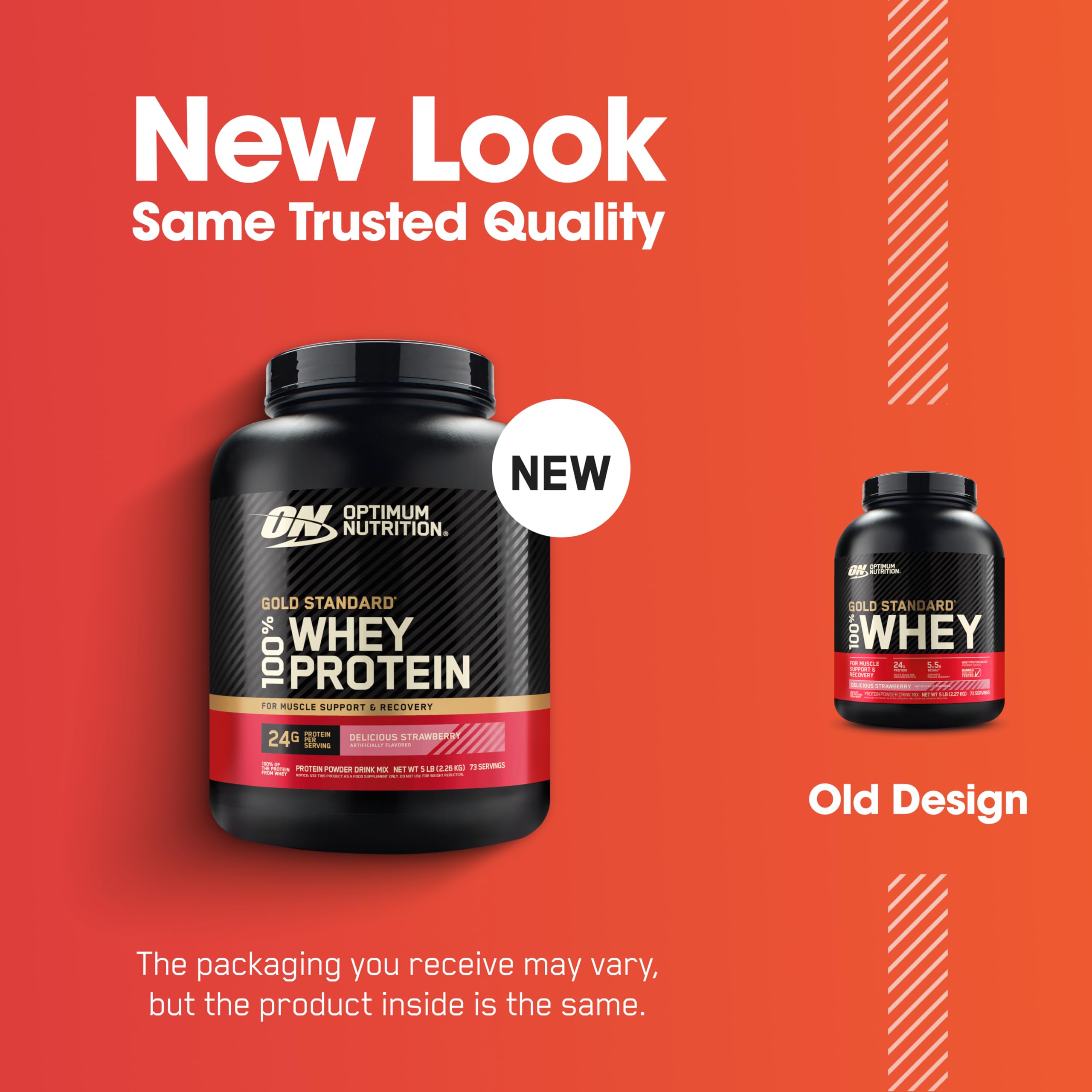 Gold Standard whey scoop measuring protein for quick post-workout boost