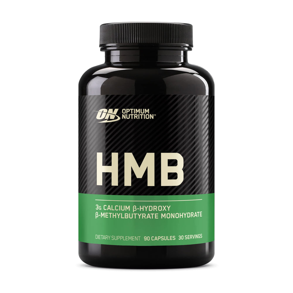 Optimum Nutrition HMB 1000 bottle front highlighting trusted performance support