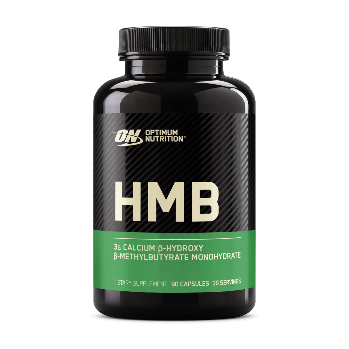 Optimum Nutrition HMB 1000 bottle front highlighting trusted performance support