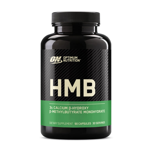 Optimum Nutrition HMB 1000 bottle front highlighting trusted performance support