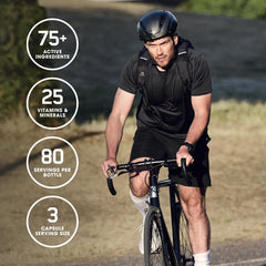 Opti-Men amino acids panel indicating 1 g of free form amino acids for support