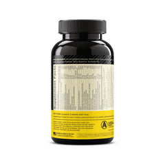 Opti-Men packaging box image hints at on-the-go nutrition for active lifestyles