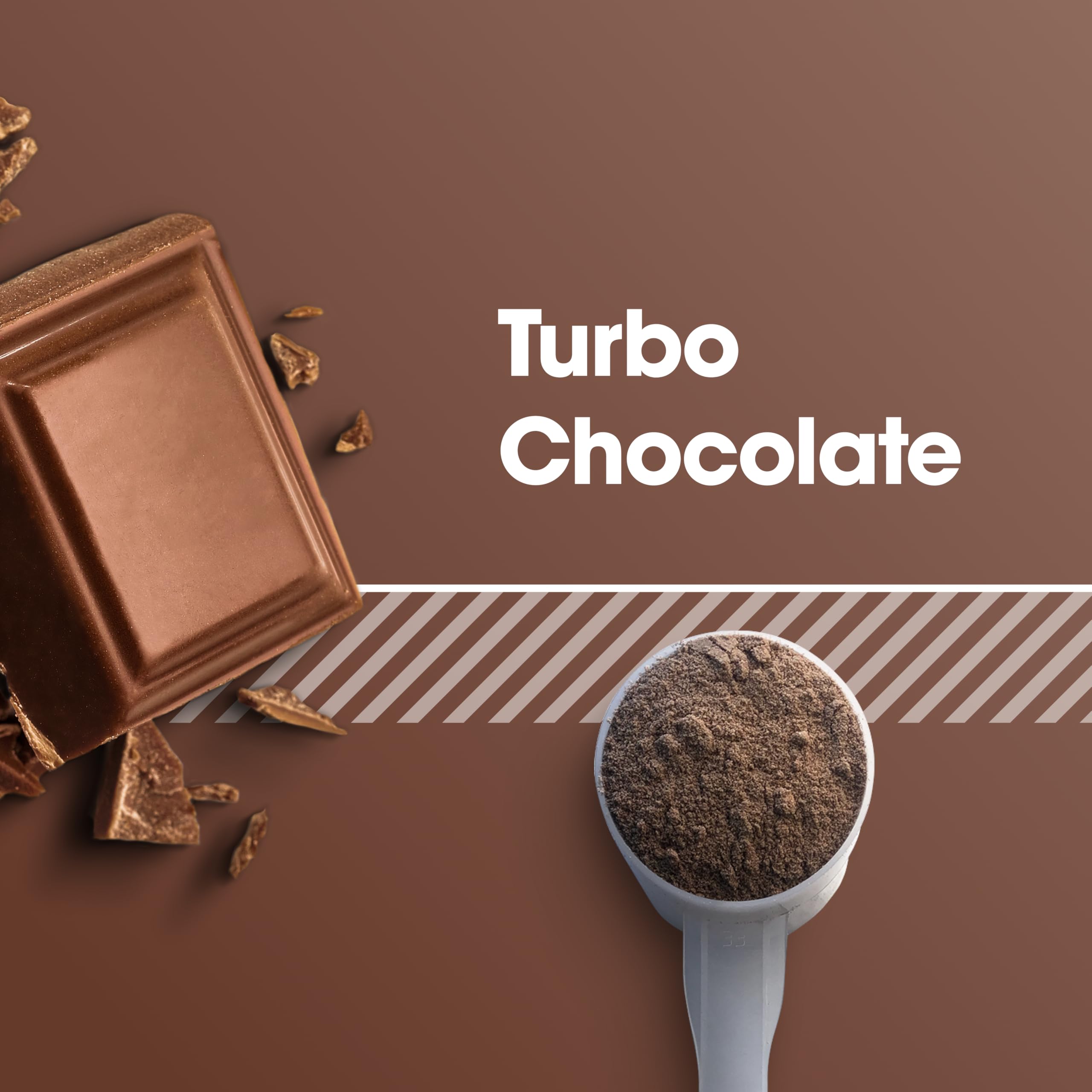 Optimum Nutrition Platinum Hydrowhey Turbo Chocolate label closeup highlighting hydrolyzed whey.
