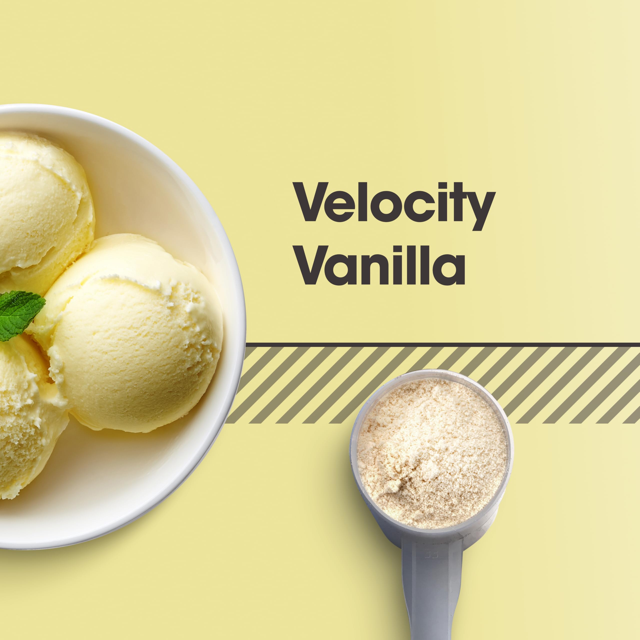 Optimum Nutrition Platinum Hydrowhey Velocity Vanilla shake demonstrating rapid digestion after training.