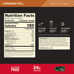 Optimum Nutrition whey shaker with powder ready for quick post-workout shakes