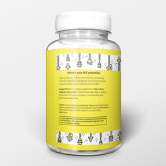 Optimum Research Labs Semen Max ingredients close-up emphasizes vegan, clean formula